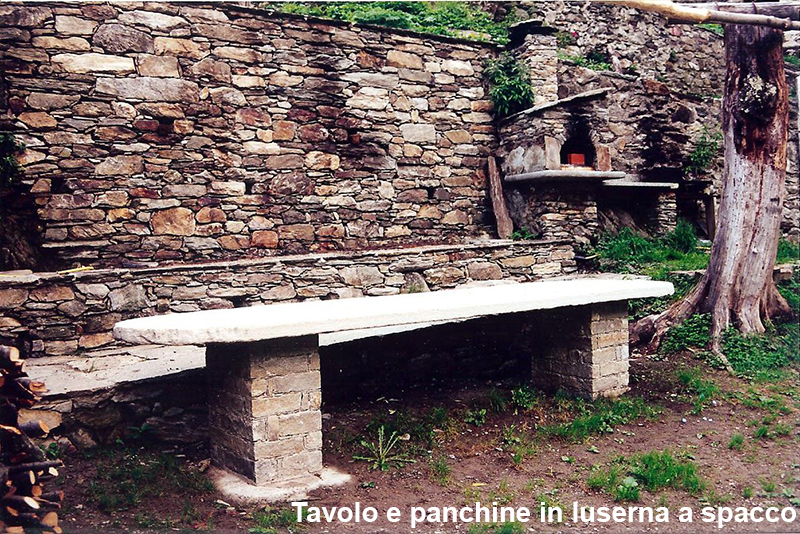 Tavolo Luserna a Spacco