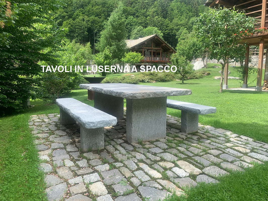 Tavolo Luserna a Spacco